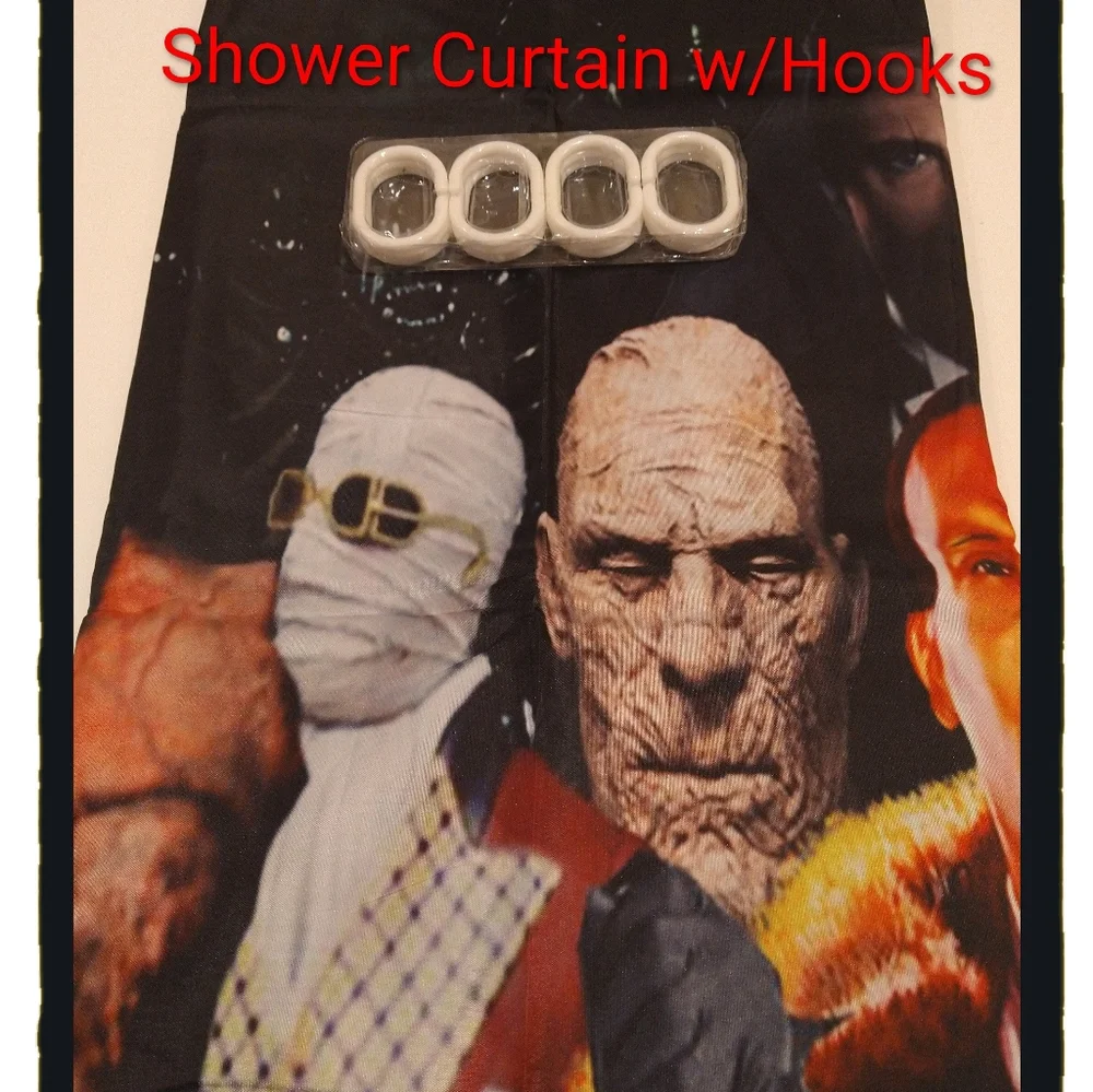 ☠️ Horror Movie Characters ☠️ 4-pc Bathroom Set  * NWOT *